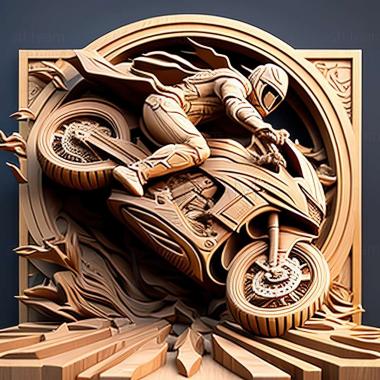 3D модель Гра Super Bikes Riding Challenge (STL)